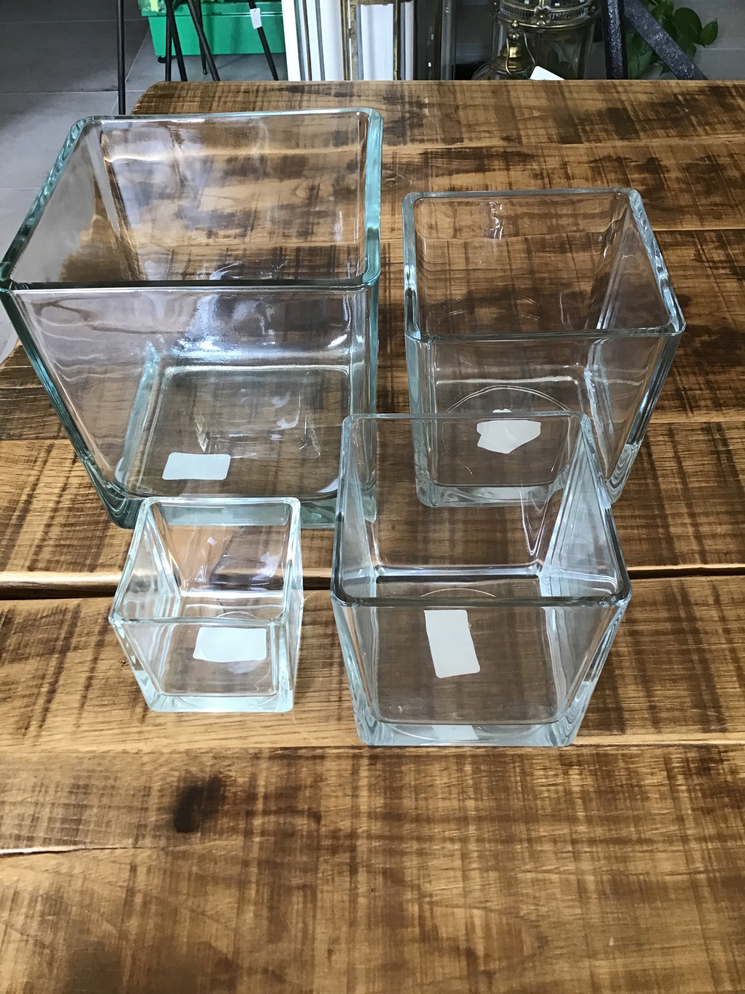 Cubo in vetro