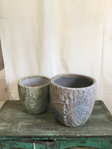 Canna blue ceramic XL