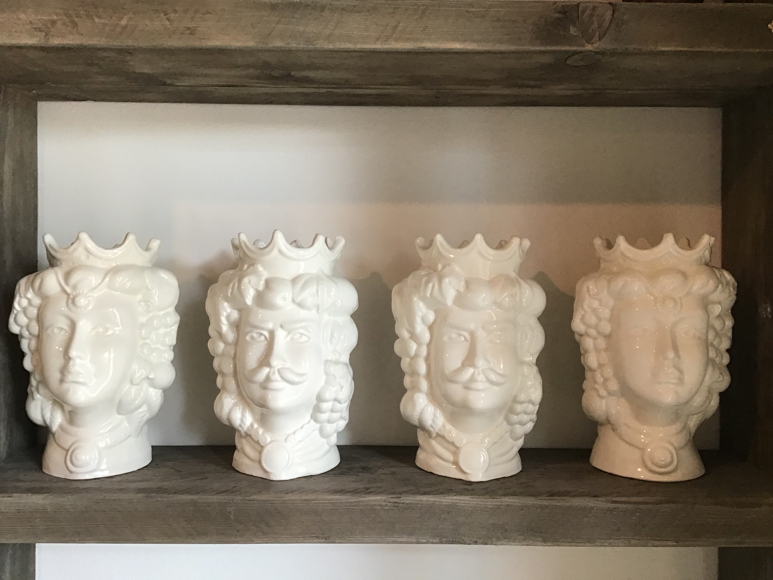 Vaso Testa di Moro ceramica (h 25)