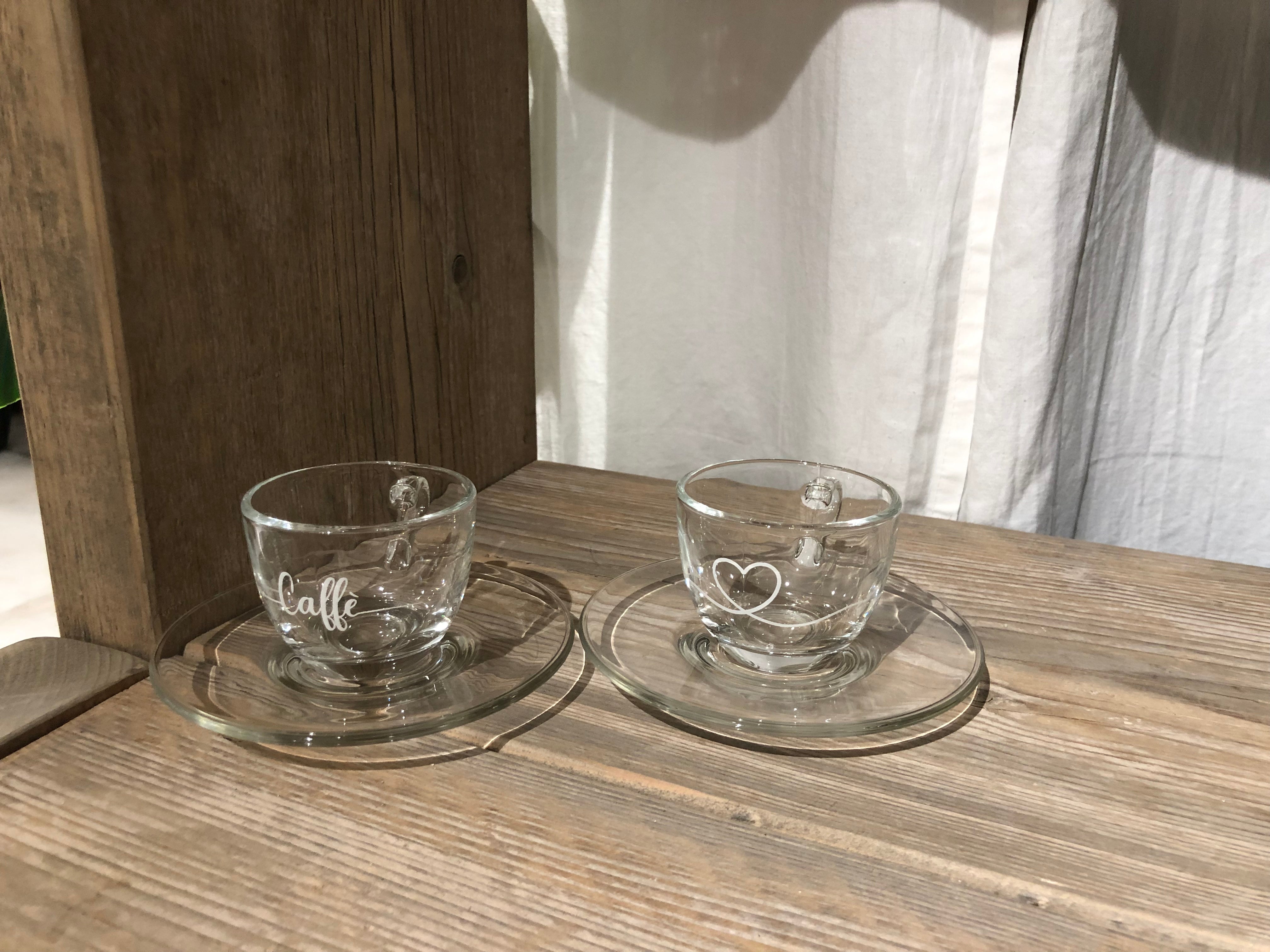 Tazzina caffè con piattino