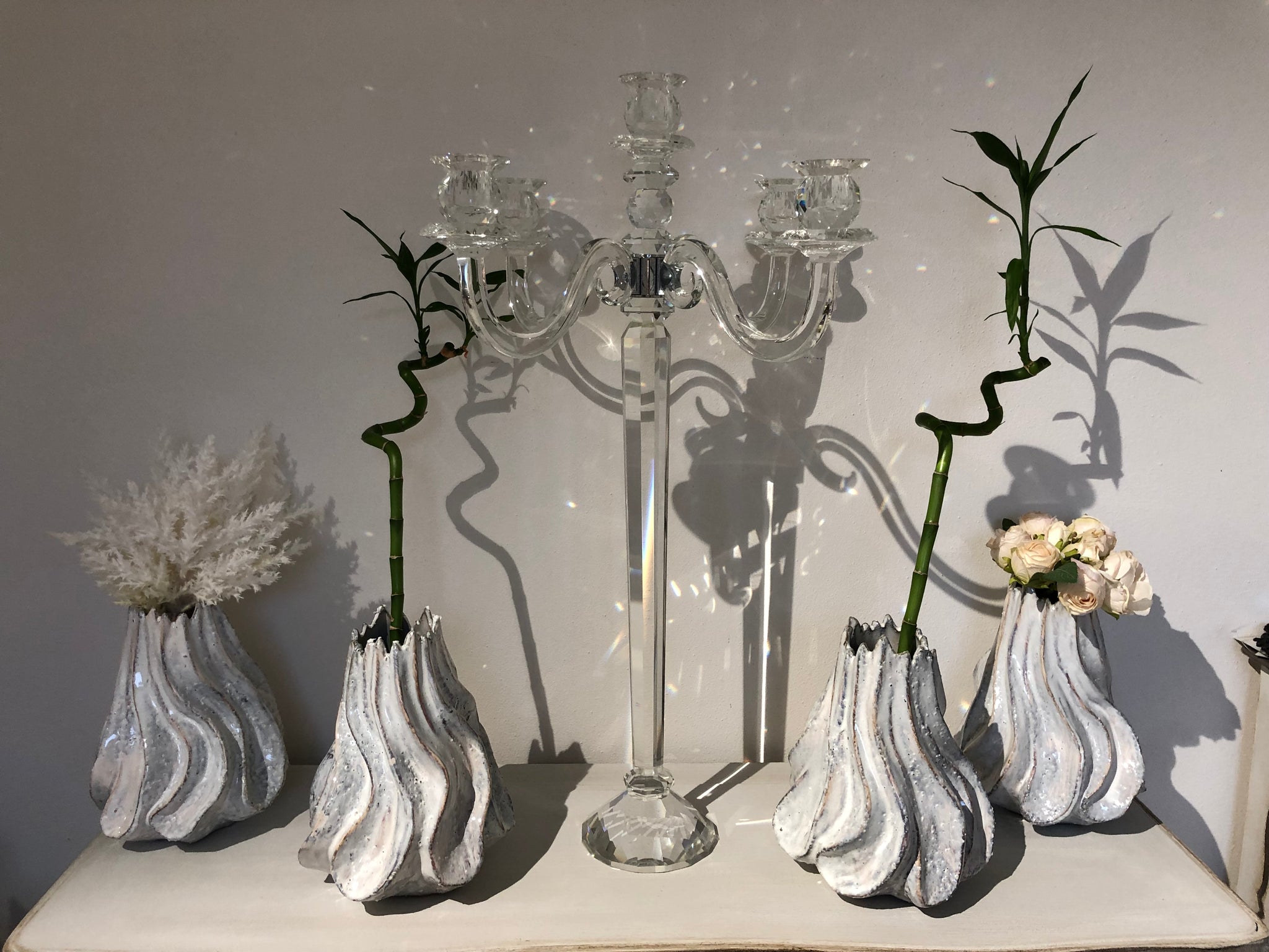 Candelabro cristallo