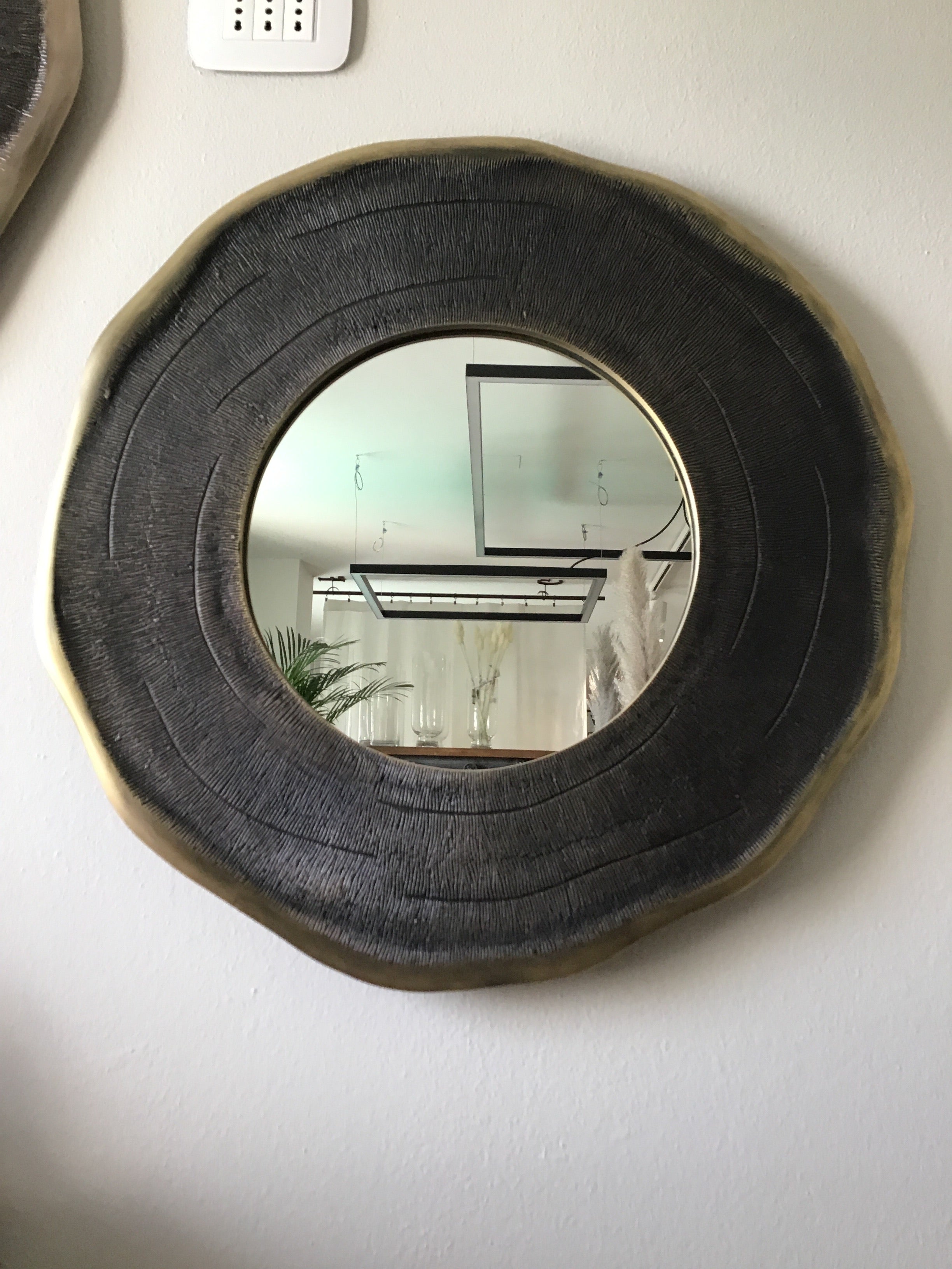 Specchio Dyonne Black Vintage S