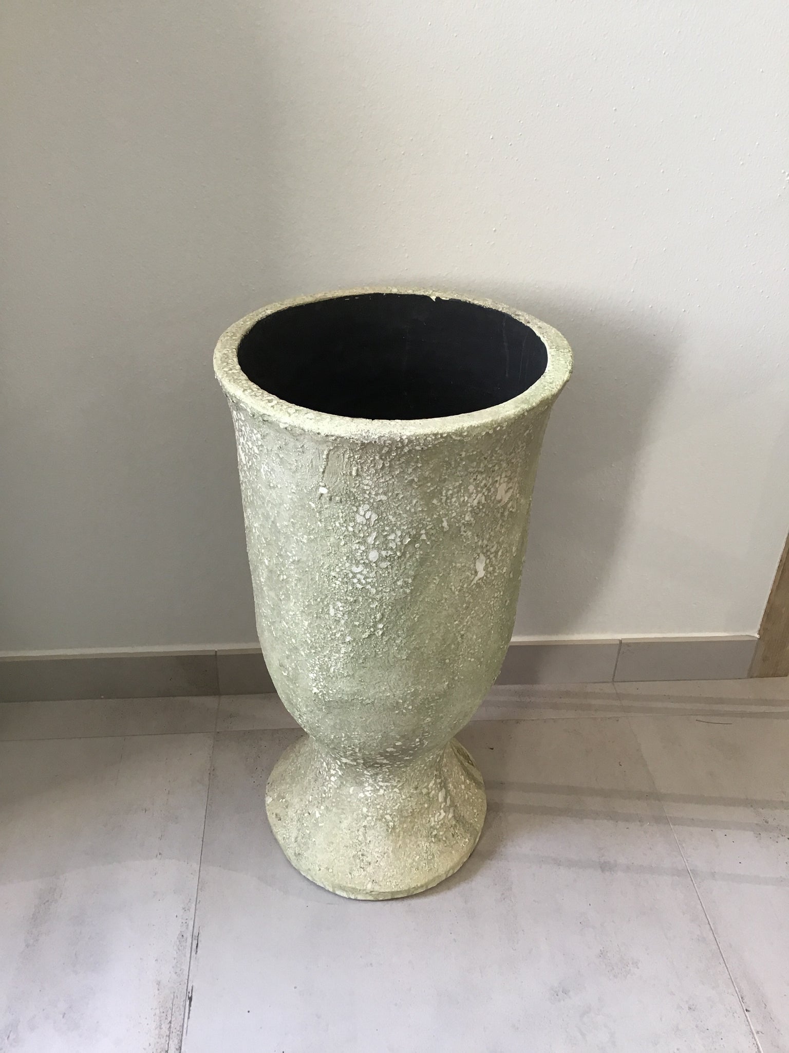 Vaso Bruno green ceramic XL