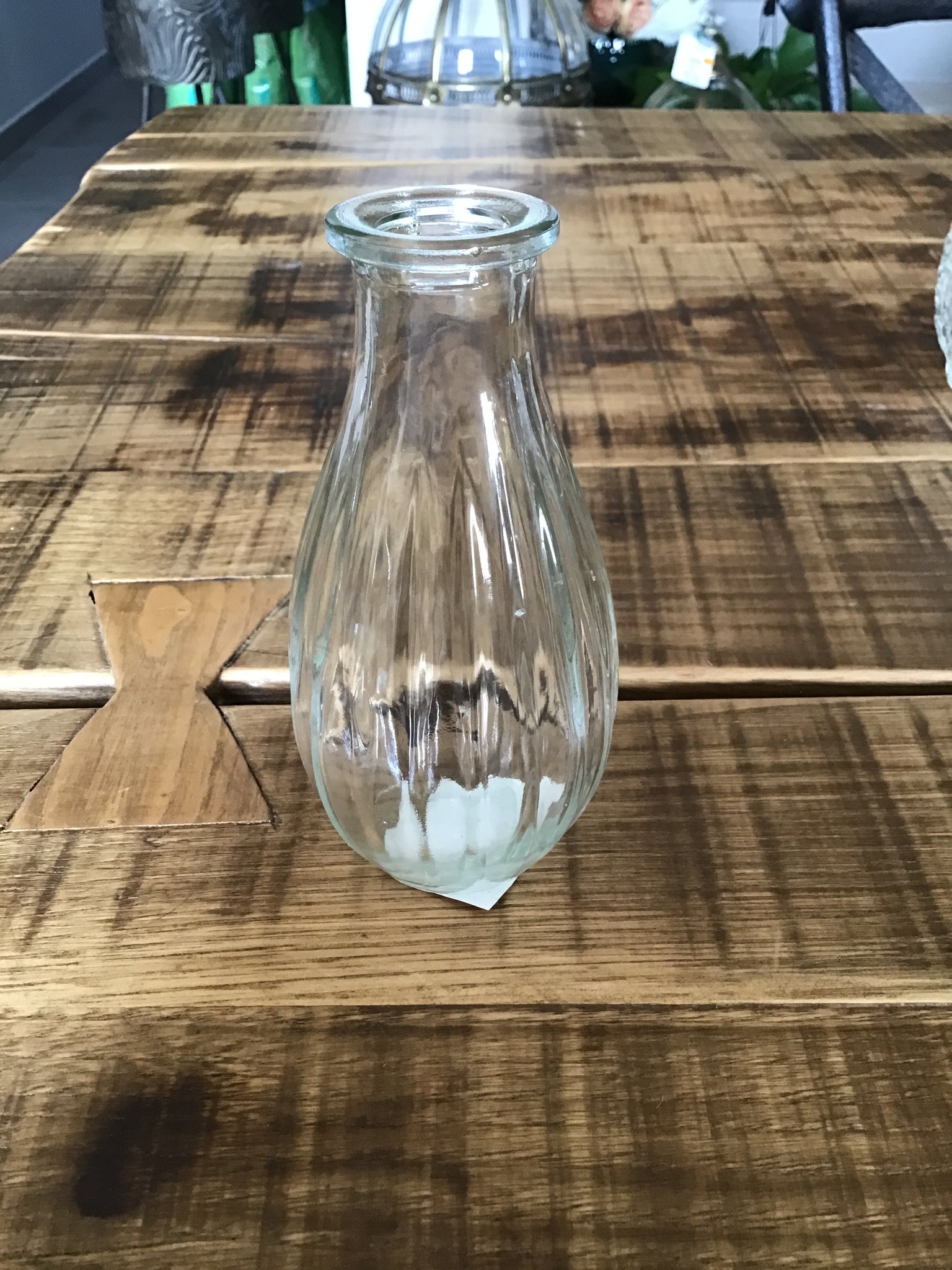 Vaso vetro da tavolo