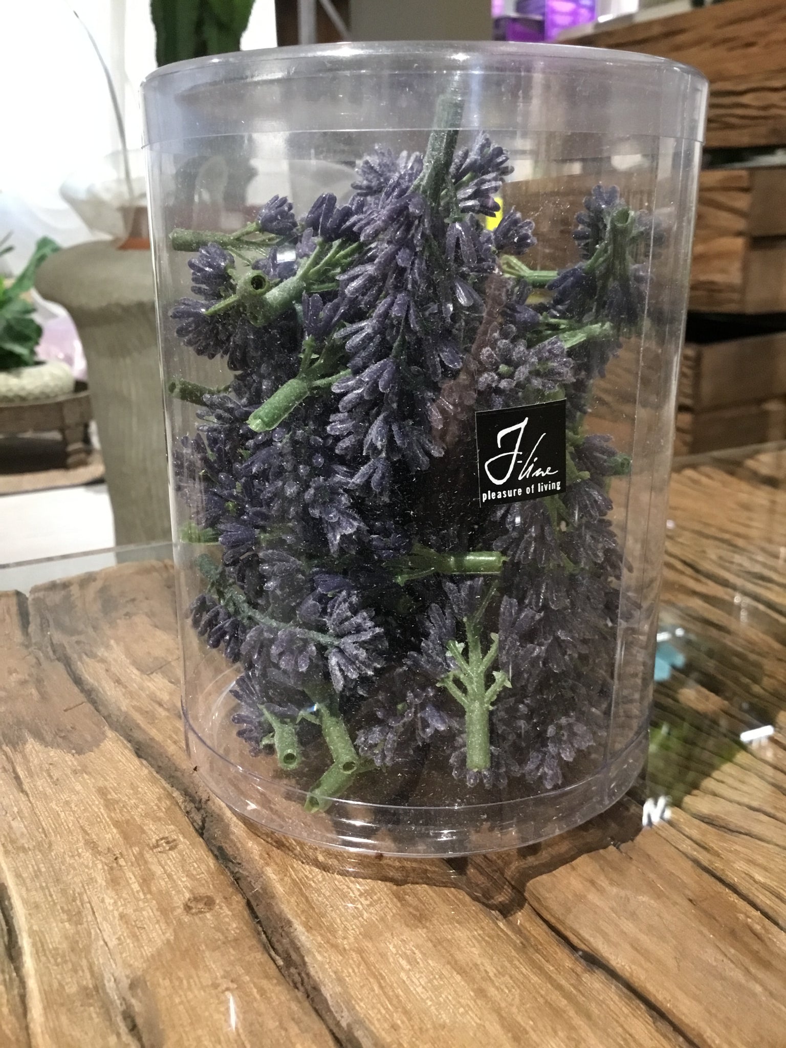 Scatola fiori lavanda