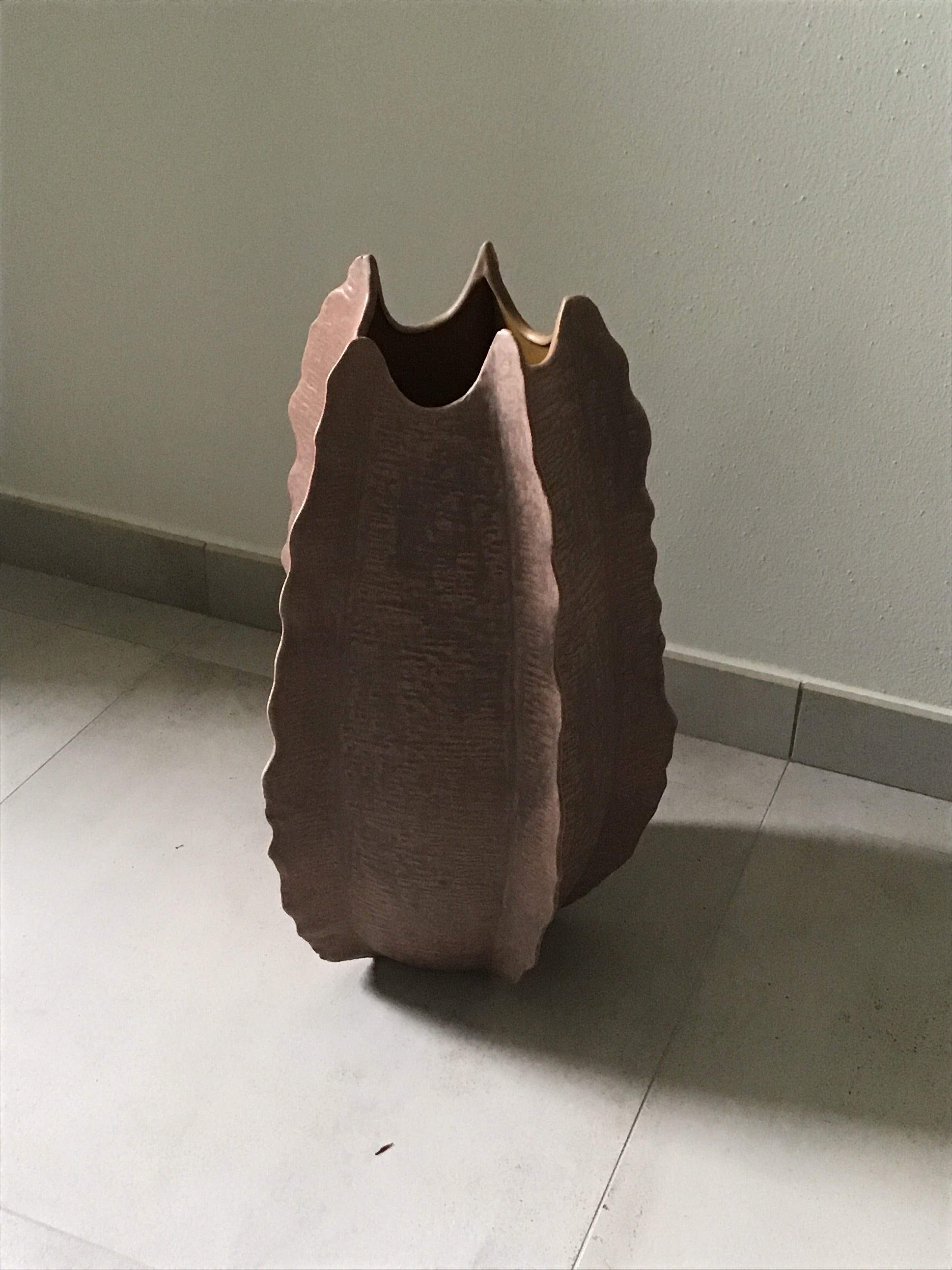 Vaso bordo alto ceramica S