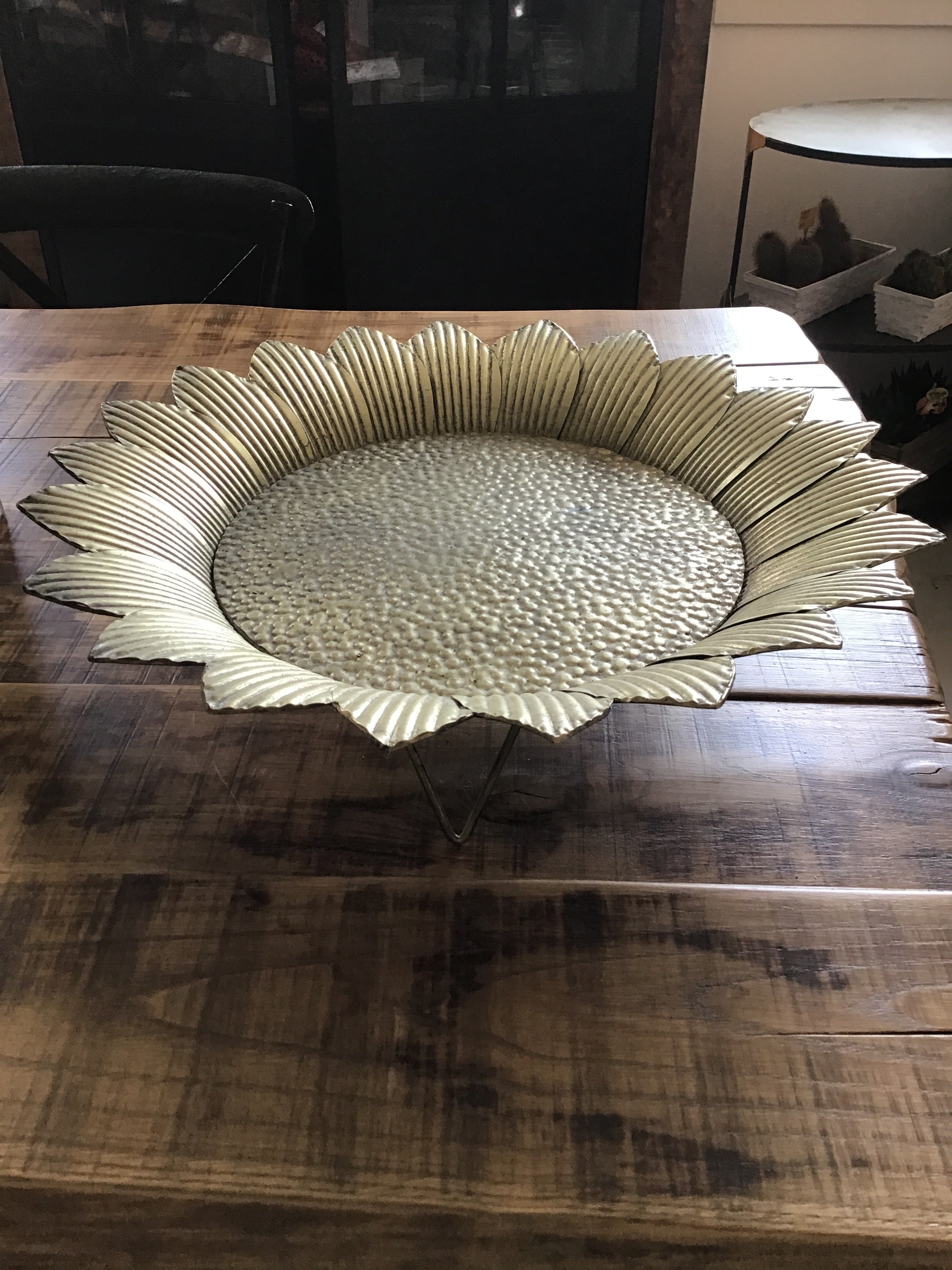 Piatto d’appoggio oro (grande)