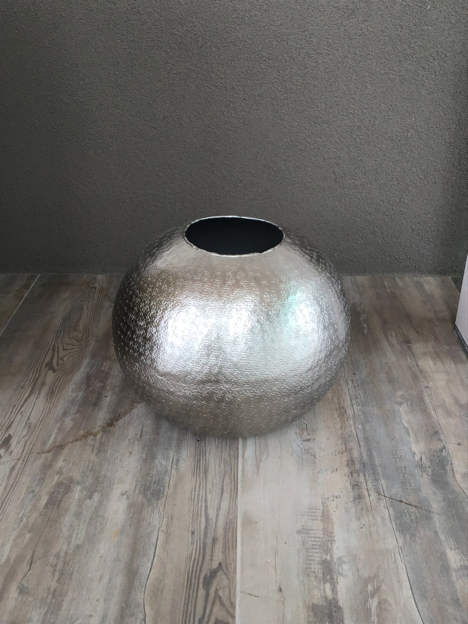 Vaso palla argento