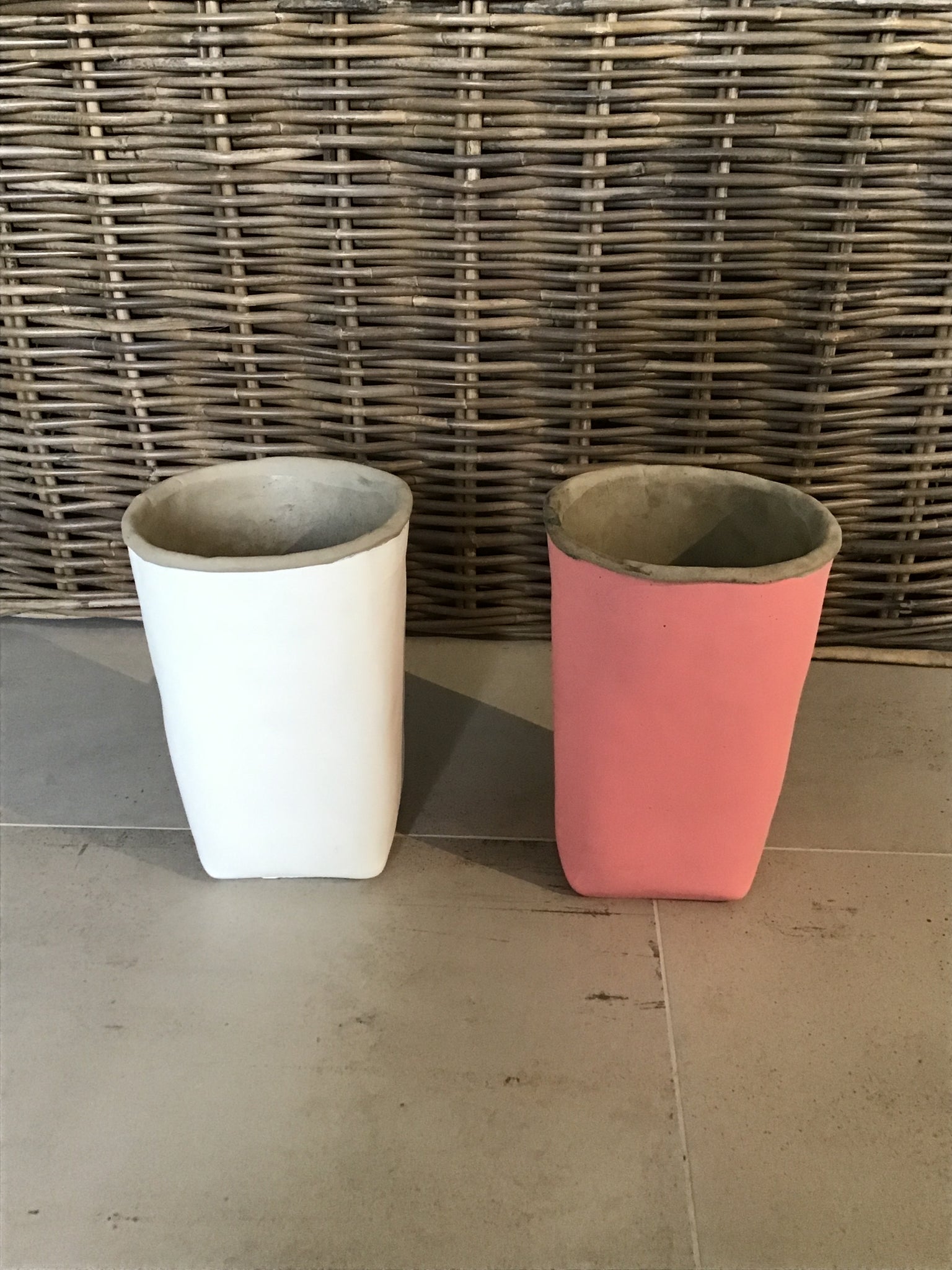 Vaso Flower Pot cement XL